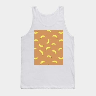 Simple Fruit fruity Banana Summer Pattern Tank Top